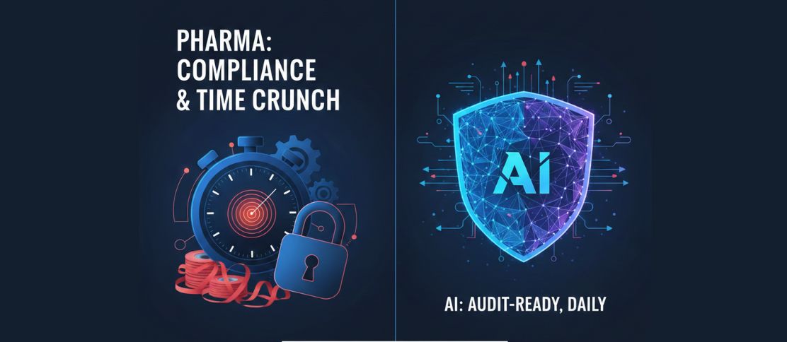 Pharma Compliance, Regulatory Challenge. Time Crisis, AI, Sustainable Solution, pharmaceutical, pharma manufacturing, pharma regulations, HIPAA, 21 CFR Part 11, GDPR, FDA, CAPA